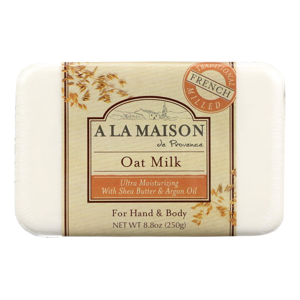 A La Maison - Bar Soap - Oat Milk - 8.8 Oz - Lakehouse Foods