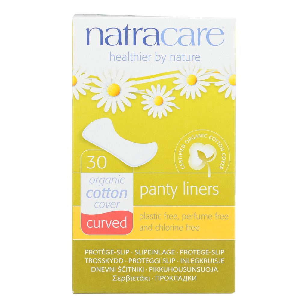 Natracare Natural Curved Panty Liners - 30 Pack - Lakehouse Foods