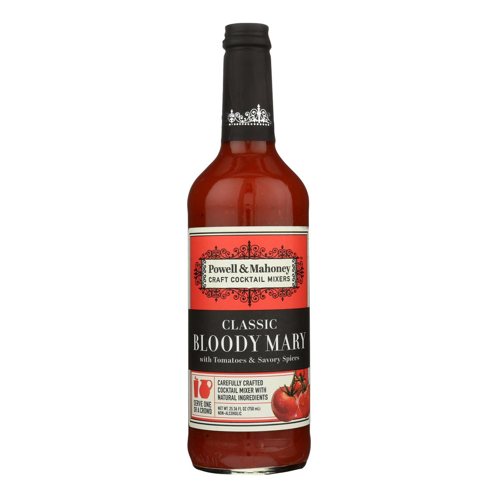 Powell & Mahoney Cocktail Mixers - Bloody Mary - Case Of 6 - 25.36 Oz. - Lakehouse Foods