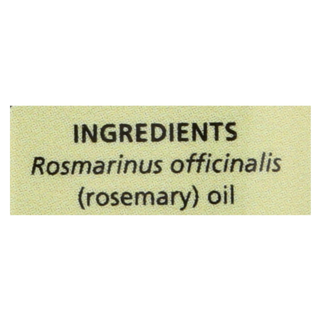 Aura Cacia - Pure Essential Oil Rosemary - 0.5 Fl Oz - Lakehouse Foods