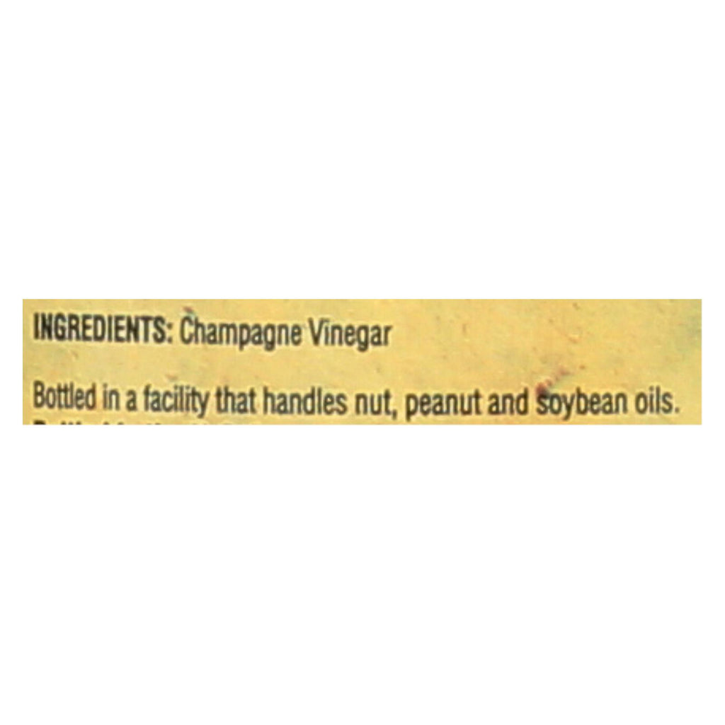 Napa Valley Naturals Champagne Reserve Wine Vinegar - Vinegar - Case Of 12 - 12.7 Fl Oz. - Lakehouse Foods