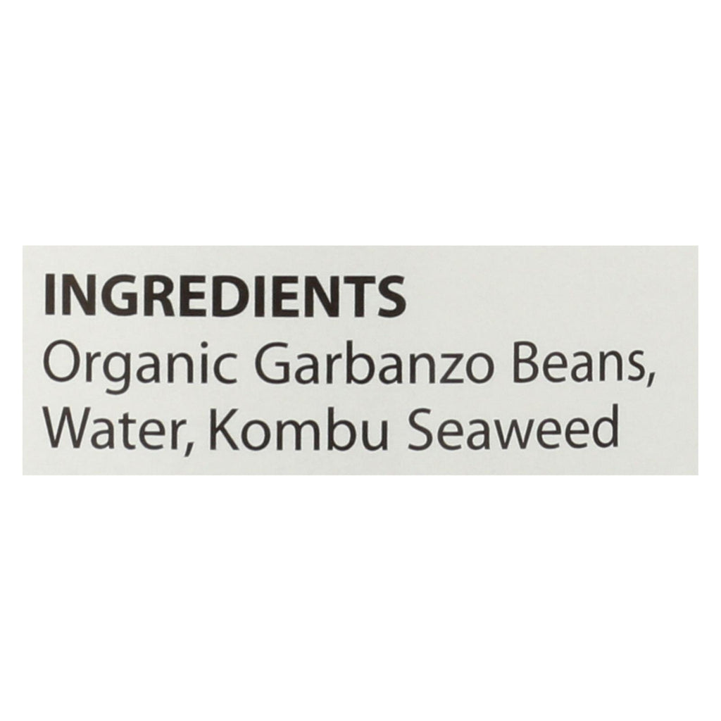 Eden Foods Organic Garbanzo Beans - Case Of 12 - 29 Oz. - Lakehouse Foods