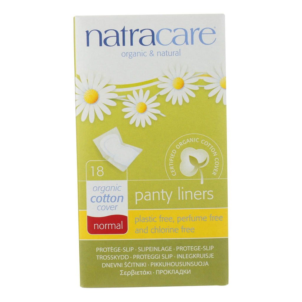 Natracare Panty Liner - Normal Wrapped - 18 Ct - Lakehouse Foods