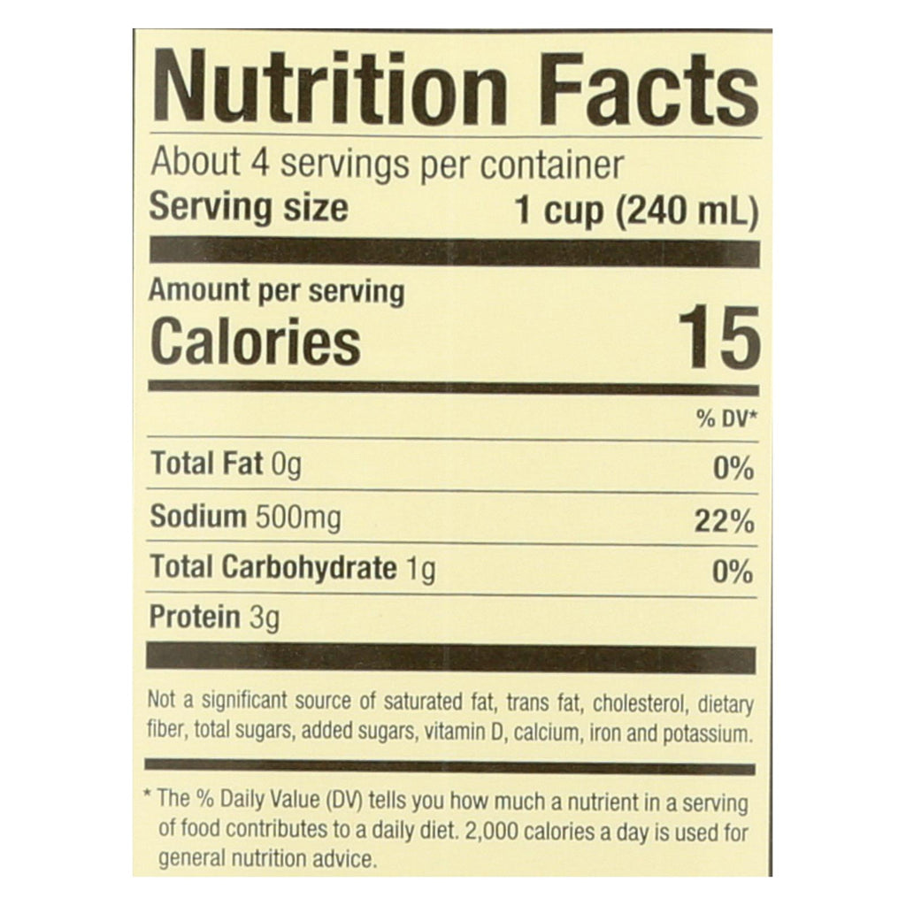Pacific Natural Foods Beef Broth - Case Of 12 - 32 Fl Oz. - Lakehouse Foods