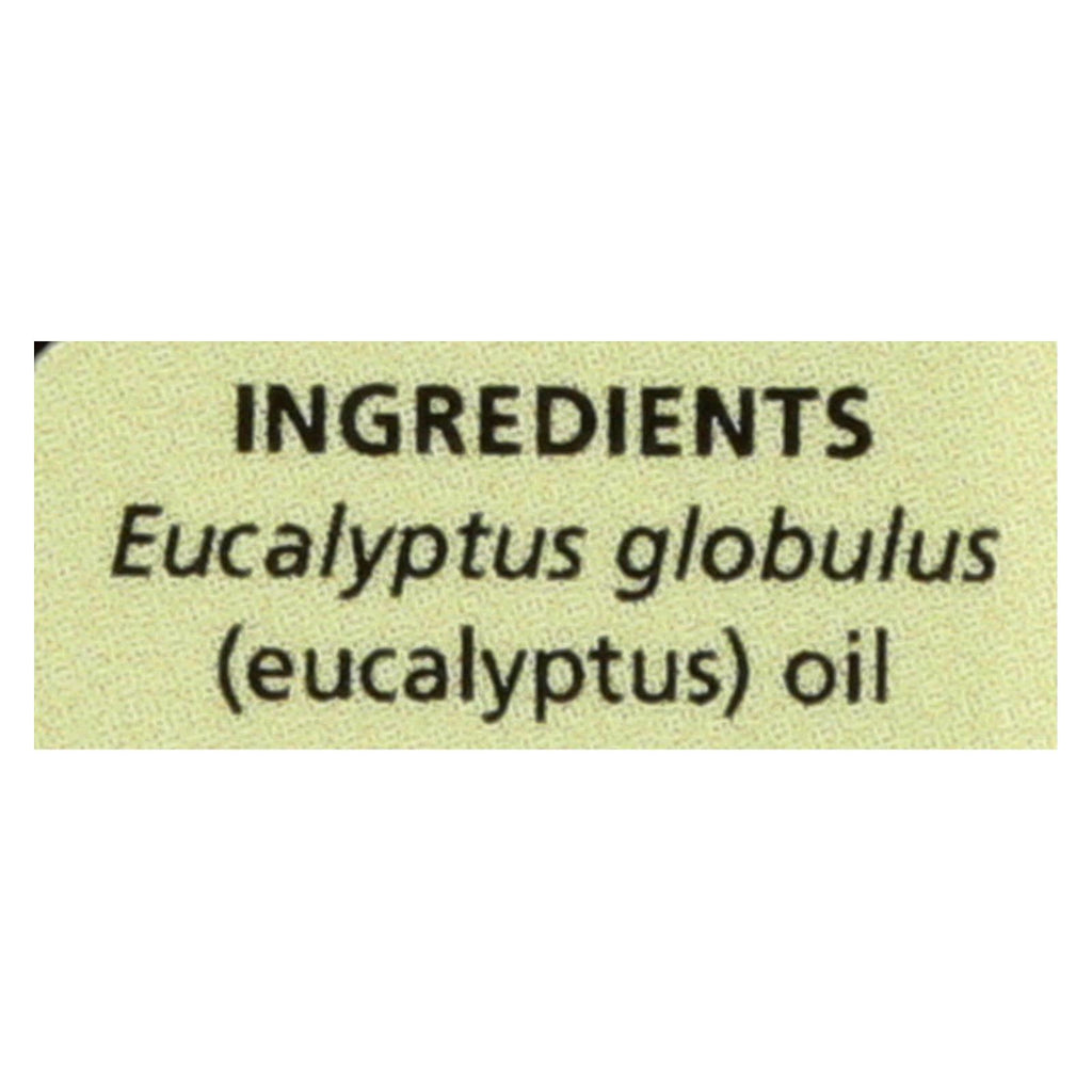 Aura Cacia - Pure Essential Oil Eucalyptus - 0.5 Fl Oz - Lakehouse Foods