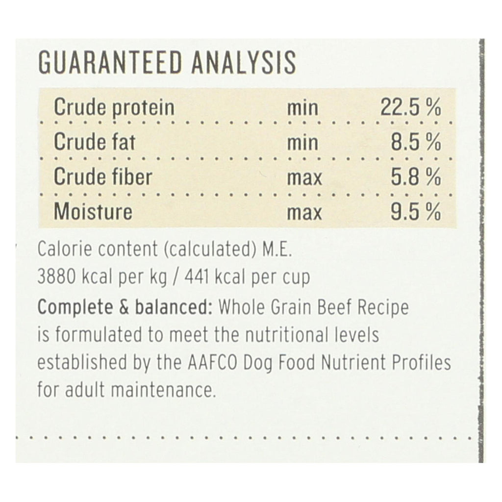 The Honest Kitchen - Dog Food - Whole Grain Beef Recipe - Case Of 6 - 2 Lb. - Lakehouse Foods