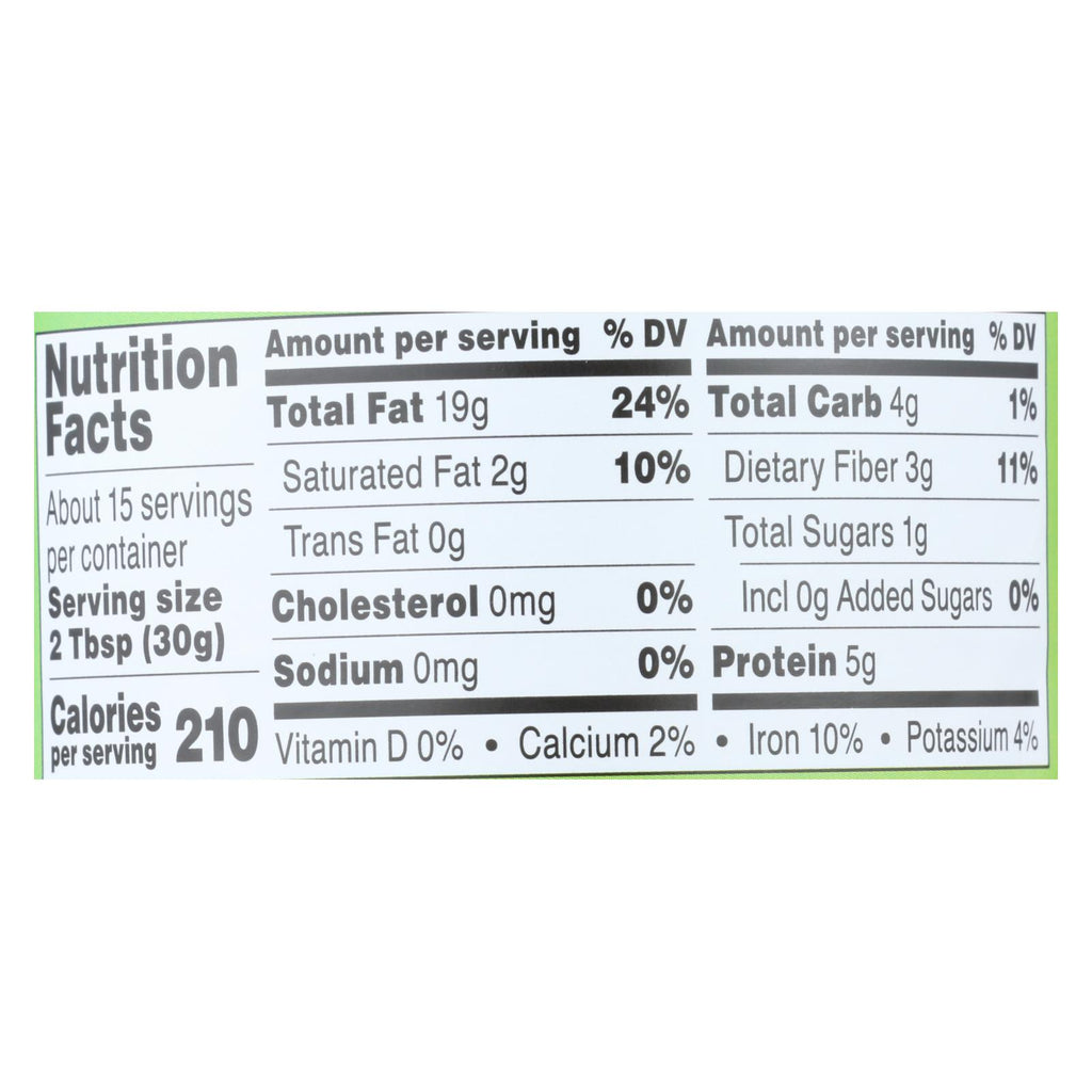 Once Again - Sunflower Butter Ns Sugar Free - Case Of 6-16 Oz - Lakehouse Foods
