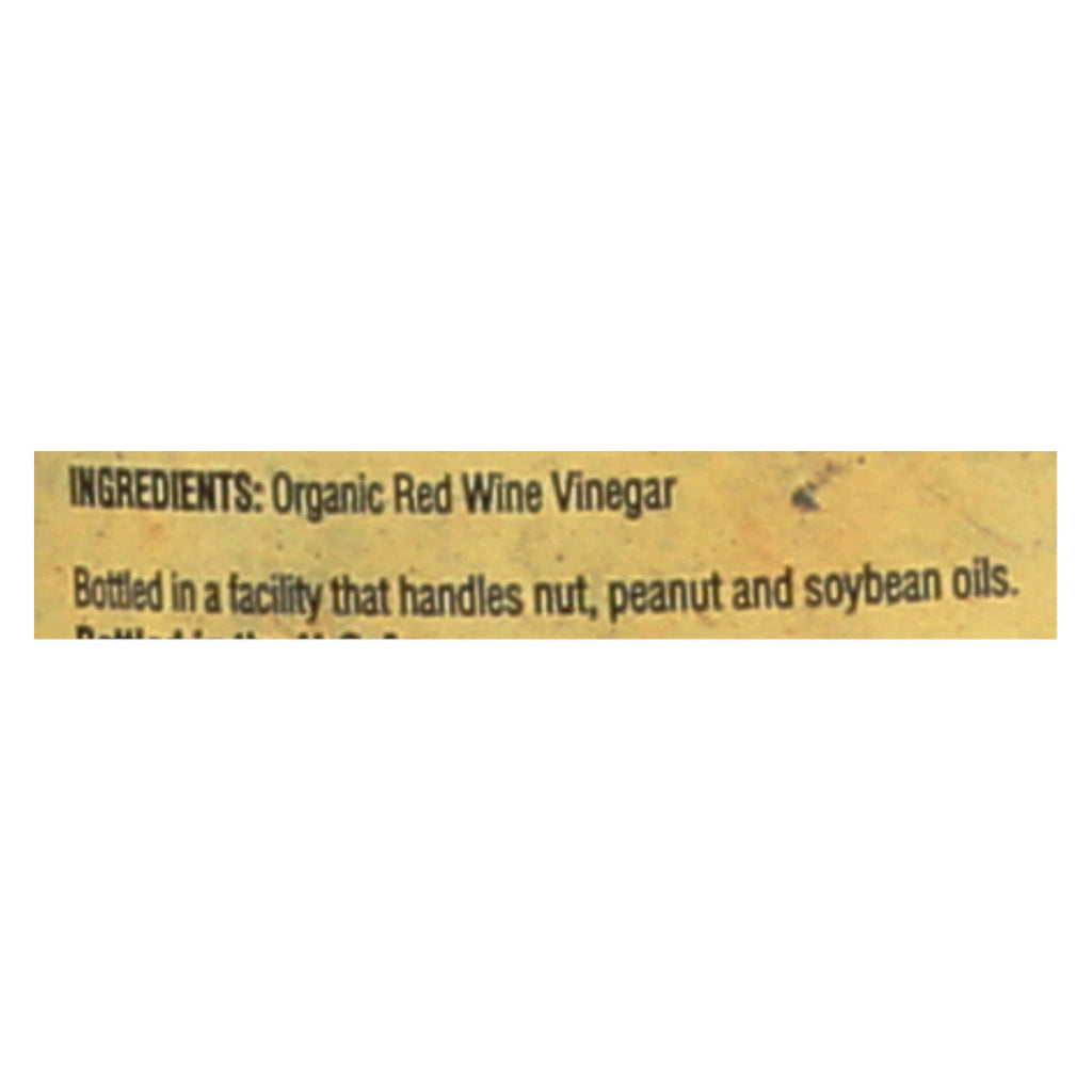 Napa Valley Naturals Organic Red Wine - Vinegar - Case Of 12 - 12.7 Fl Oz. - Lakehouse Foods