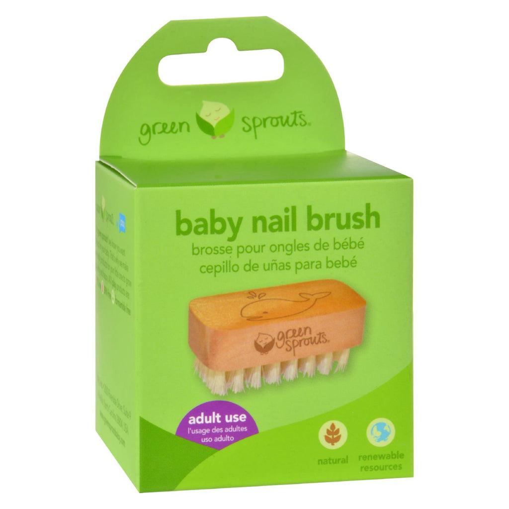 Green Sprouts Nail Brush - Lakehouse Foods