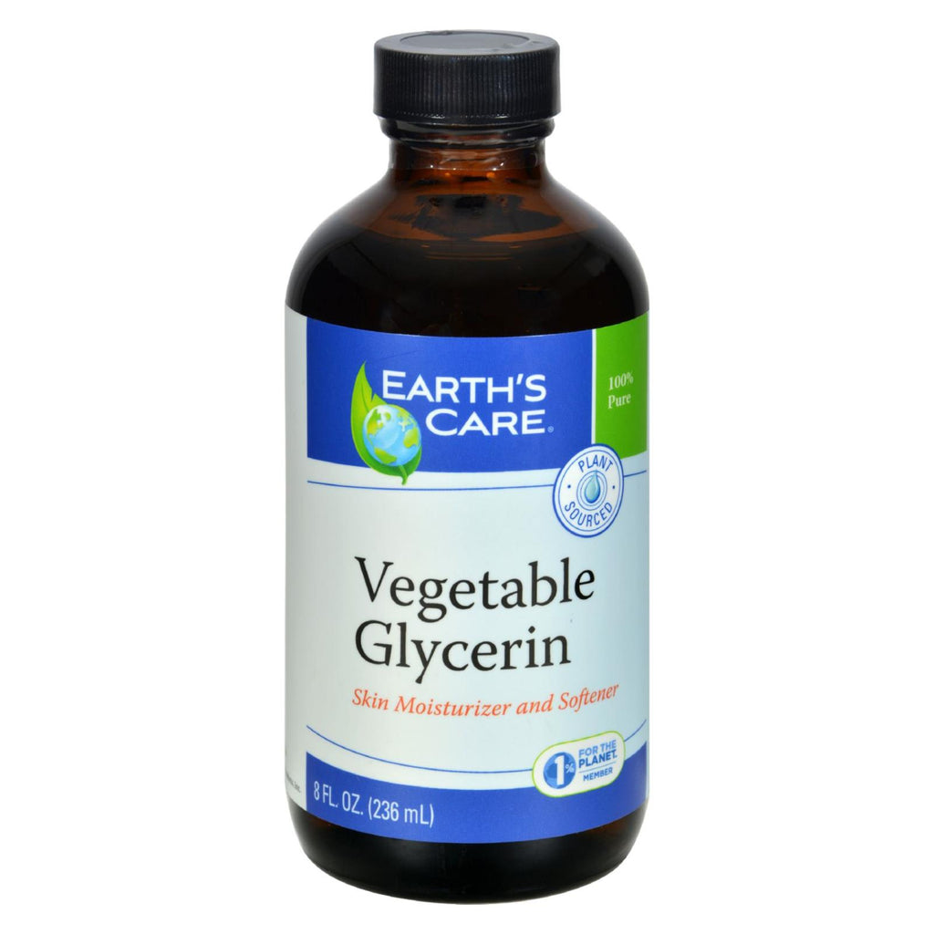 Earth's Care 100% Natural Vegan Glycerin - 8 Fl Oz - Lakehouse Foods