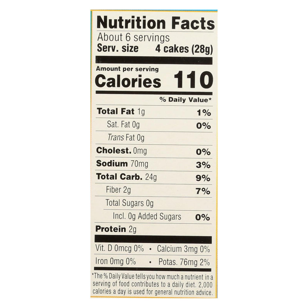 Lundberg Family Farms - Rice Ck Brn Ls Thn Stk - Case Of 6-6 Oz - Lakehouse Foods