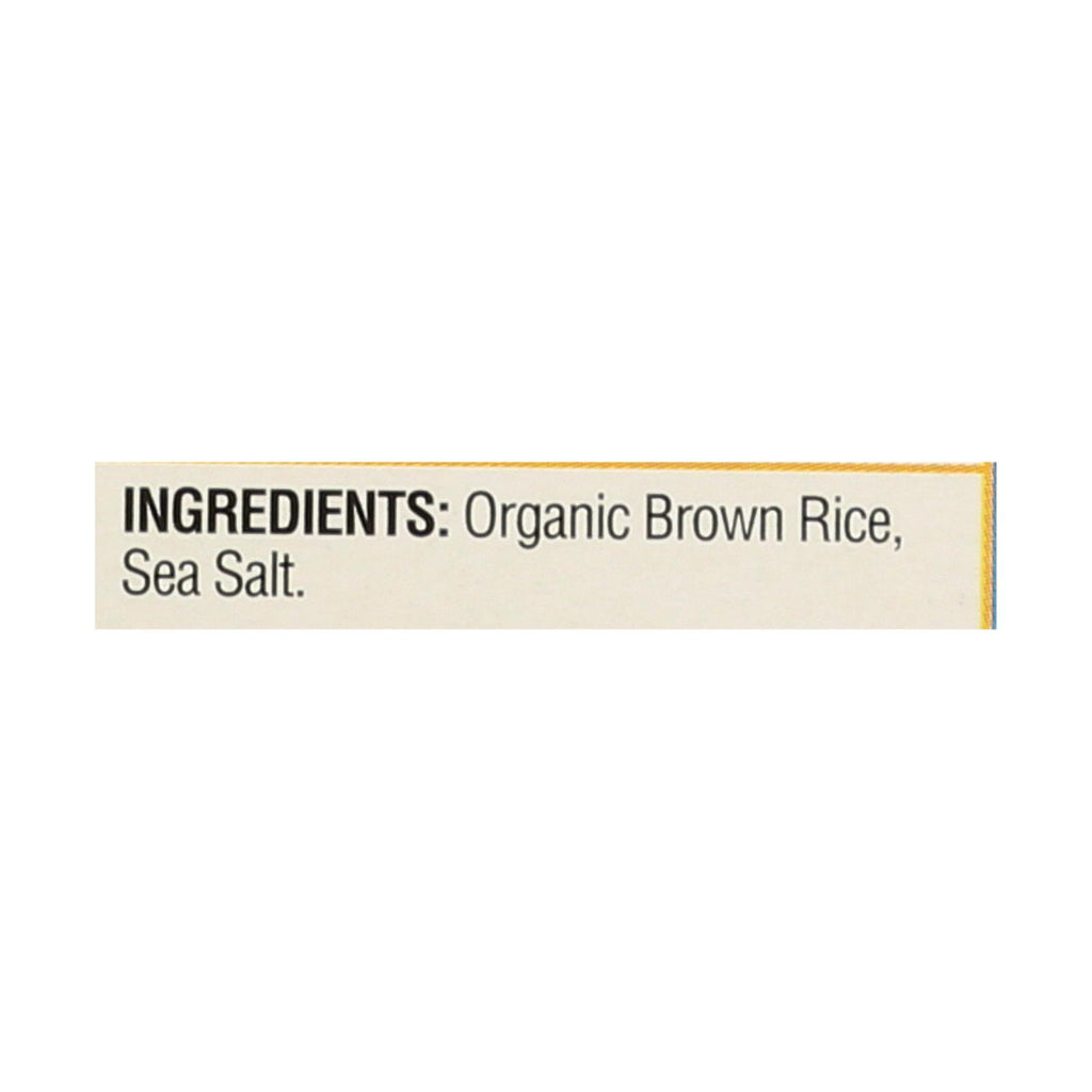 Lundberg Family Farms - Rice Ck Brn Ls Thn Stk - Case Of 6-6 Oz - Lakehouse Foods