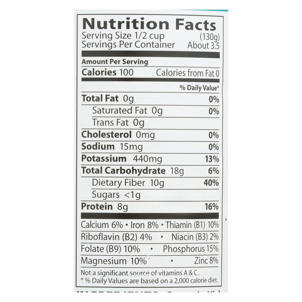 Eden Foods Organic Kidney Beans - Case Of 12 - 15 Oz. - Lakehouse Foods
