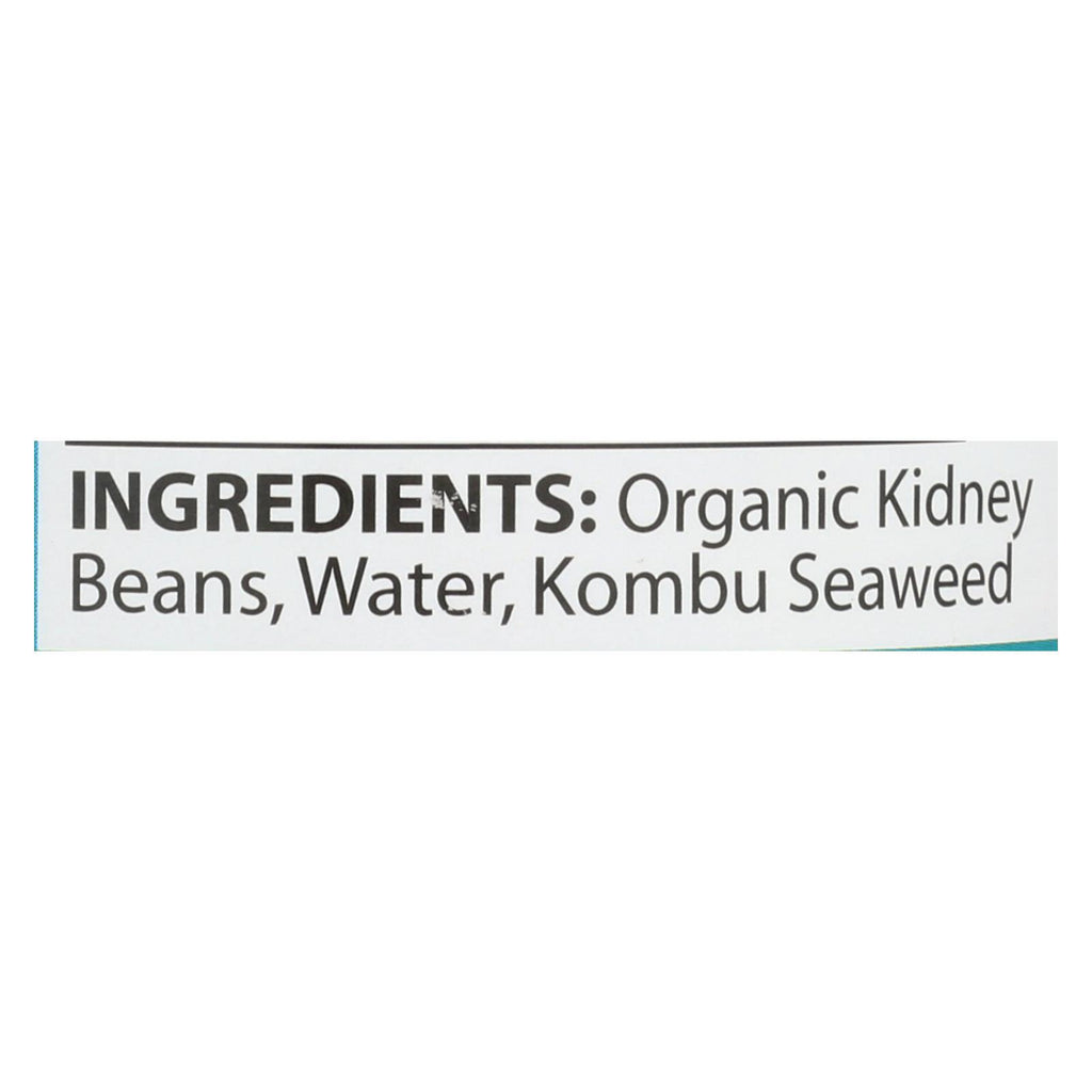 Eden Foods Organic Kidney Beans - Case Of 12 - 15 Oz. - Lakehouse Foods