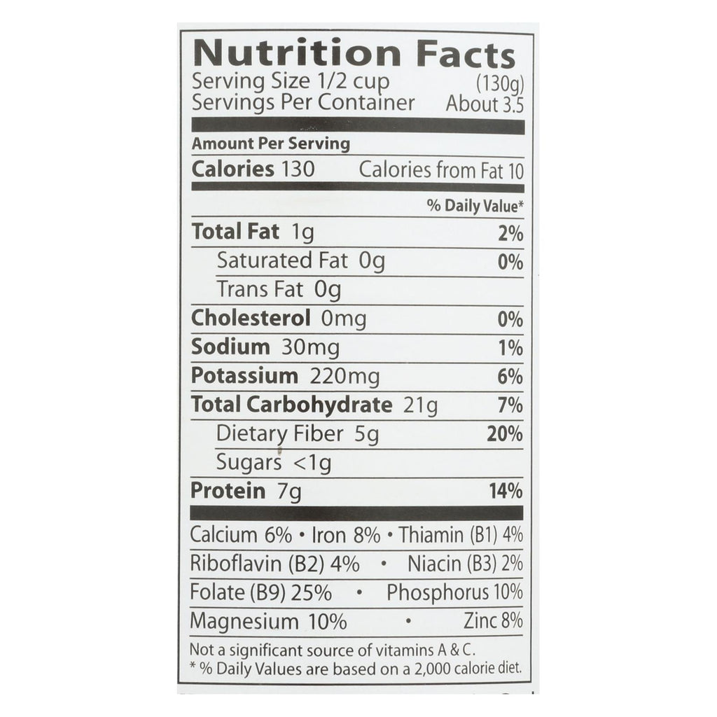 Eden Foods Organic Garbanzo Beans - Case Of 12 - 15 Oz. - Lakehouse Foods