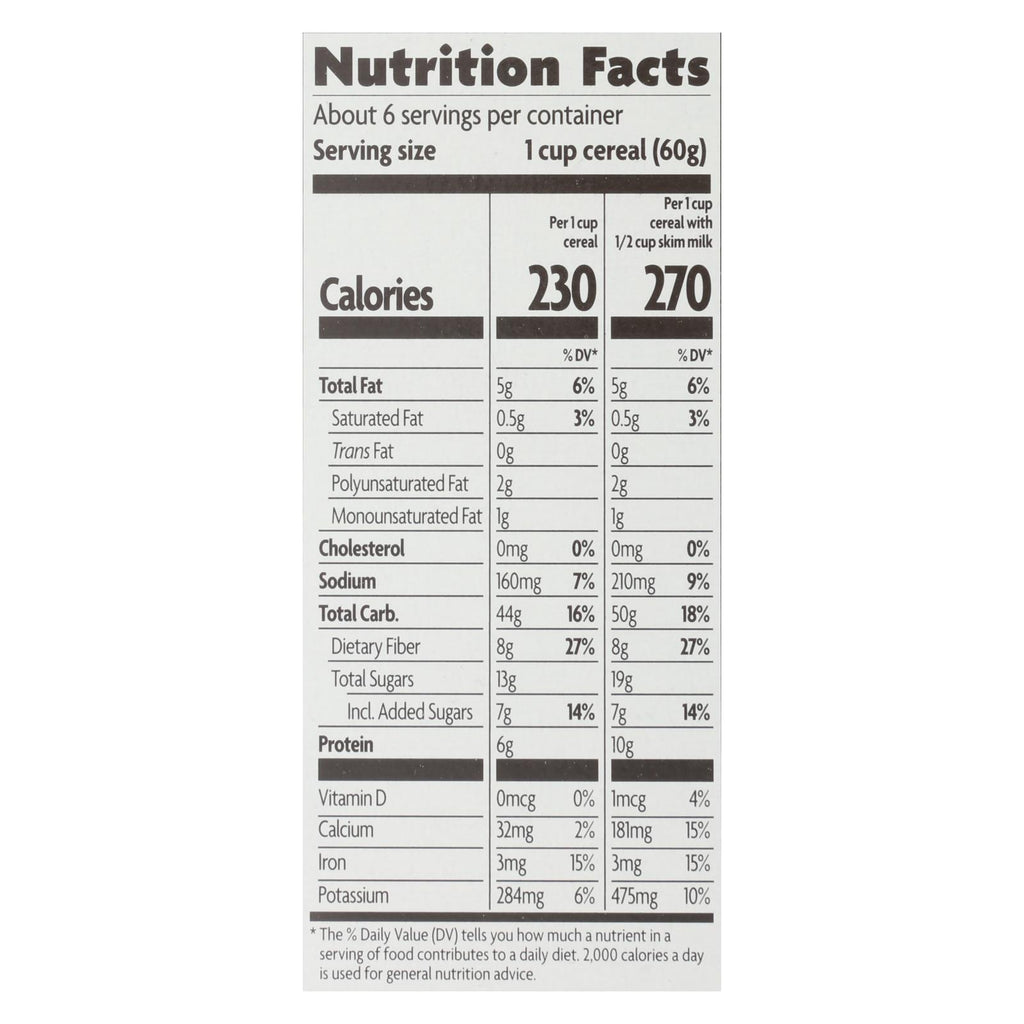 Nature's Path Organic Flax Plus Cereal - Pumpkin Raisin Crunch - Case Of 12 - 12.35 Oz. - Lakehouse Foods
