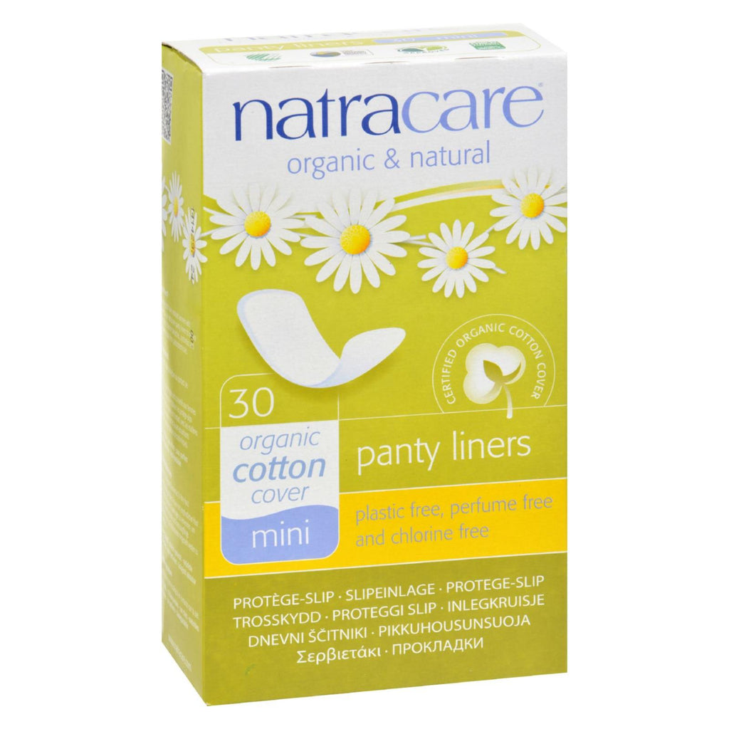 Natracare Natural Mini Panty Liners - 30 Pack - Lakehouse Foods