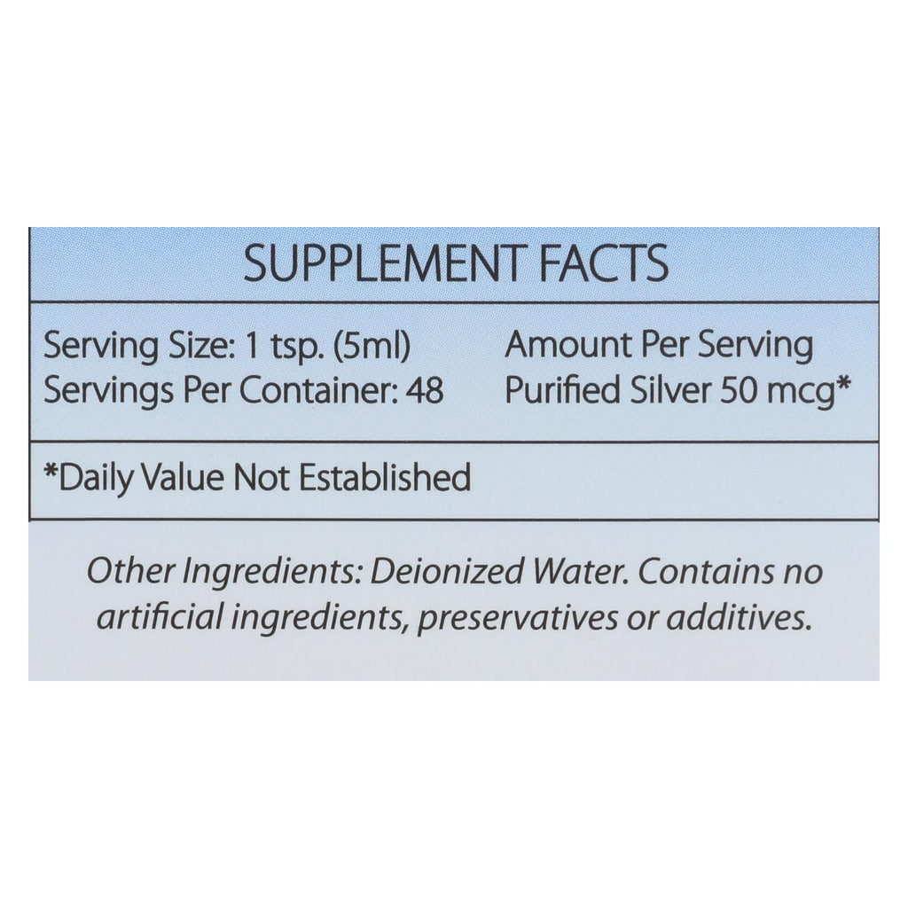 Silver Biotics - Suppl Dly Immun Support - 1 Each 1-8 Fz - Lakehouse Foods