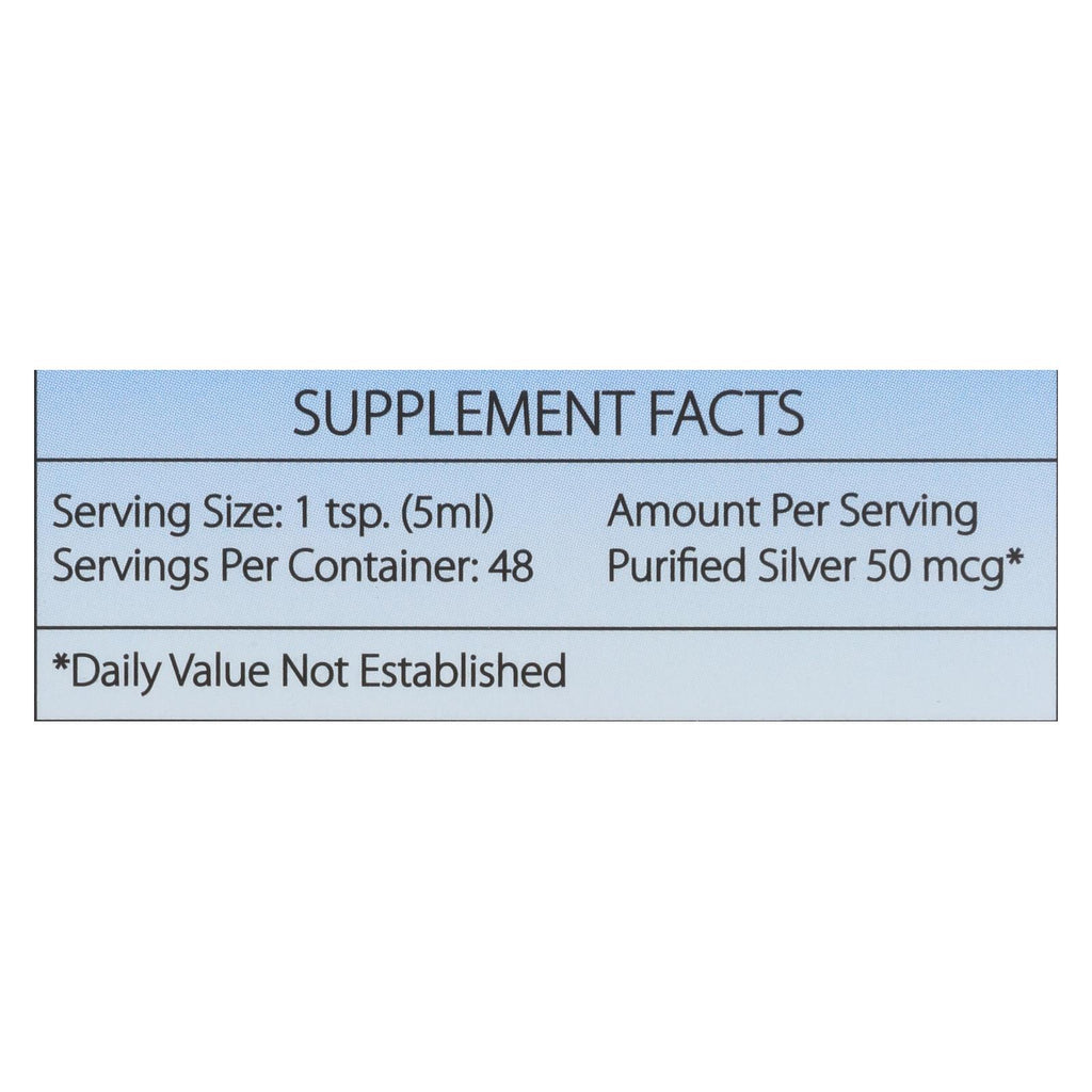 Silver Biotics - Suppl Dly Immun Support - 1 Each 1-8 Fz - Lakehouse Foods