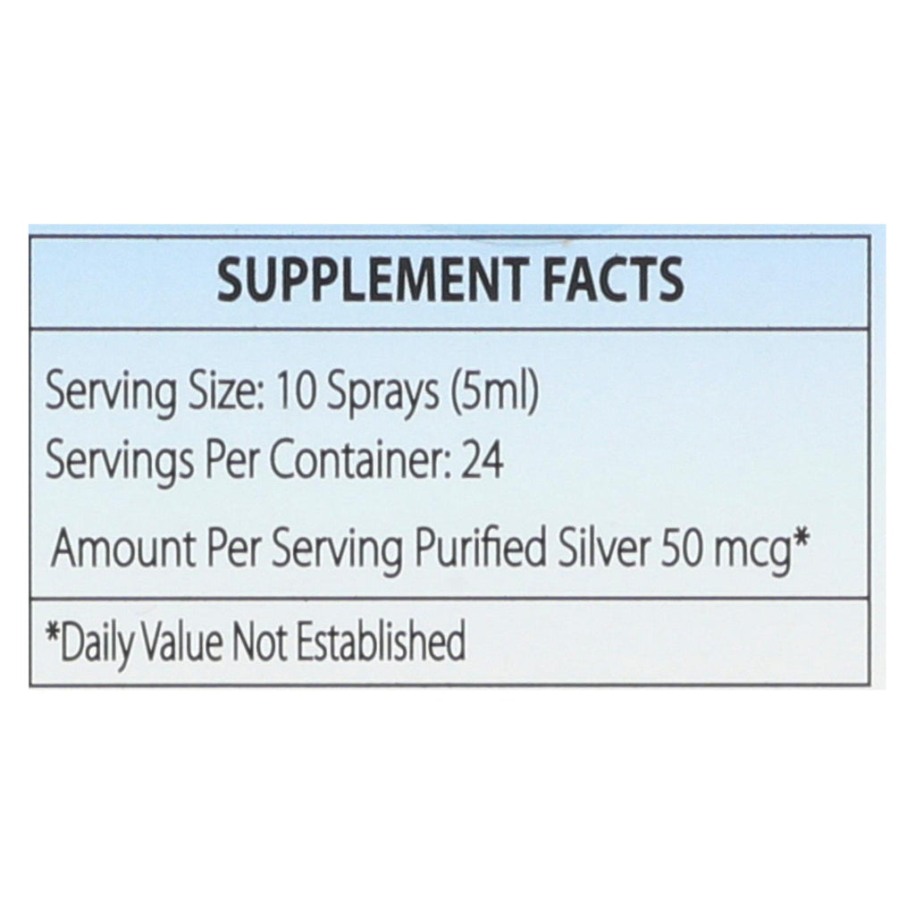 Silver Biotics - Suppl Dly Immun Trvl Spry - 1 Each 1-4 Fz - Lakehouse Foods