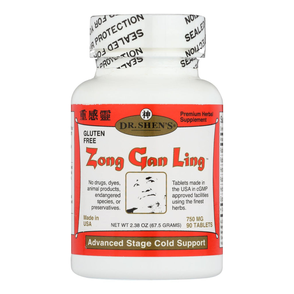 Dr. Shen's - Zong Gan Ling Severe Flu - 1 Each - 90 Tab - Lakehouse Foods