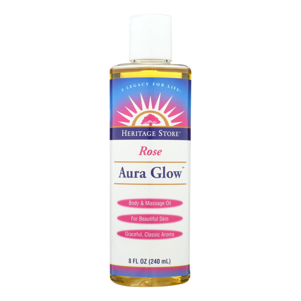 Heritage Products Aura Glow Skin Lotion Rose - 8 Fl Oz - Lakehouse Foods