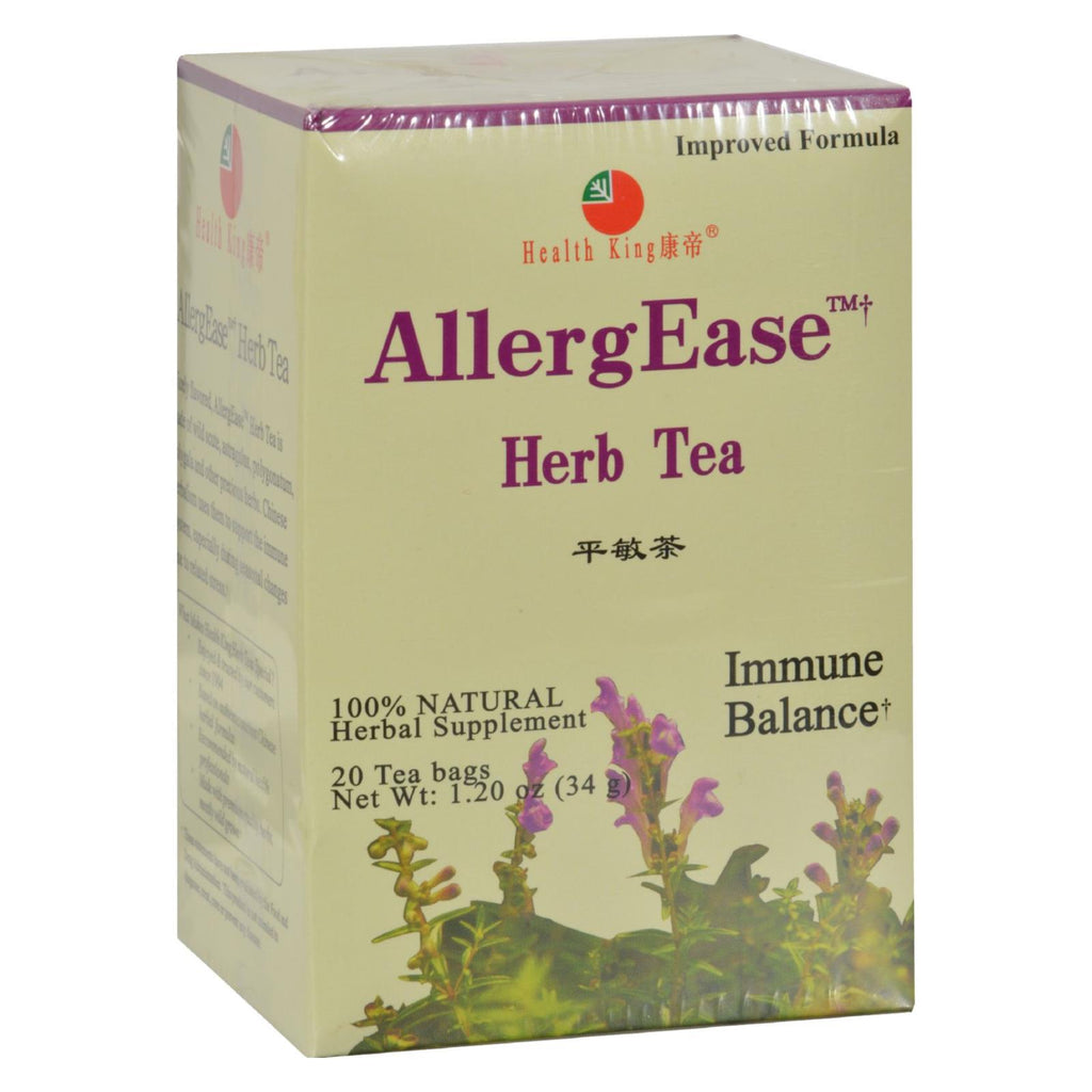Health King Allergease Herb Tea - 20 Tea Bags - Lakehouse Foods