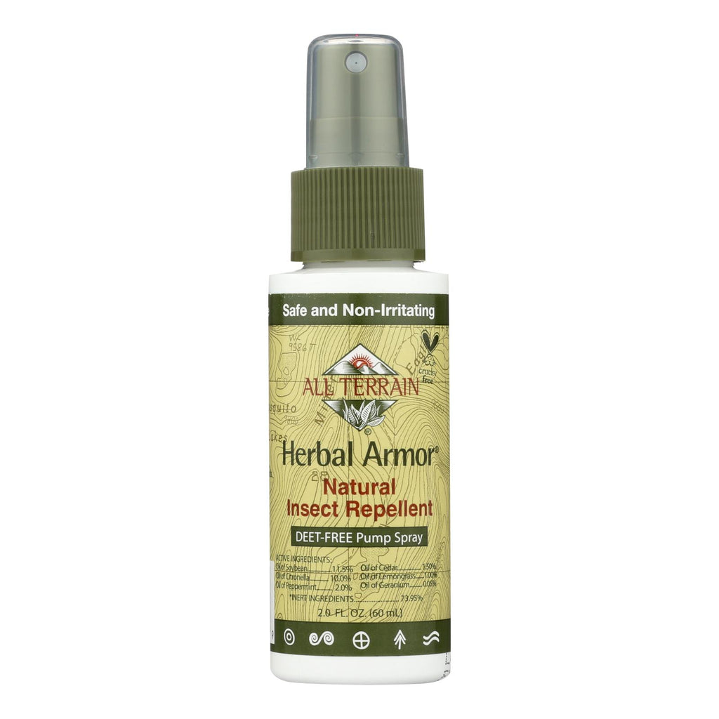 All Terrain - Herbal Armor Natural Insect Repellent - 2 Fl Oz - Lakehouse Foods