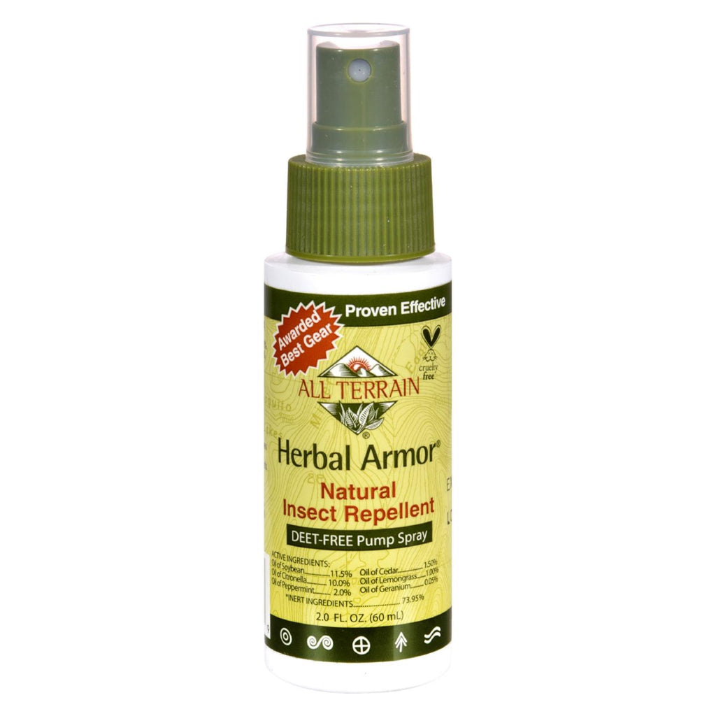 All Terrain - Herbal Armor Natural Insect Repellent - 2 Fl Oz - Lakehouse Foods