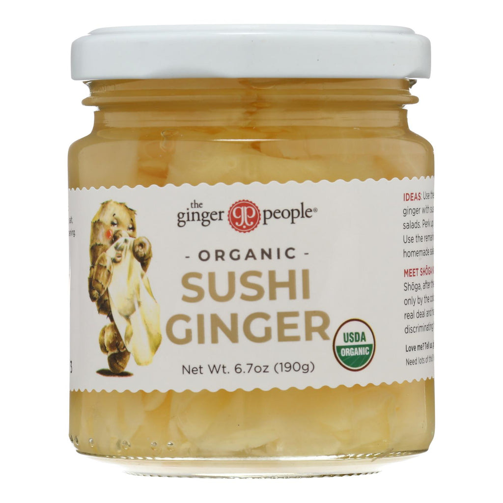 The Ginger People Organic Pickled - Case Of 12 - 6.7 Oz. - Lakehouse Foods