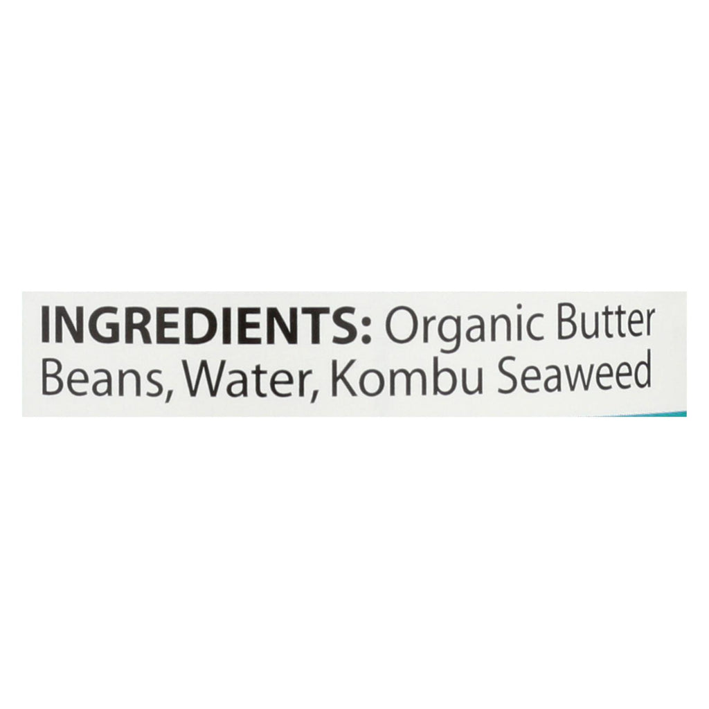 Eden Foods Butter Beans Organic - Case Of 12 - 15 Oz. - Lakehouse Foods