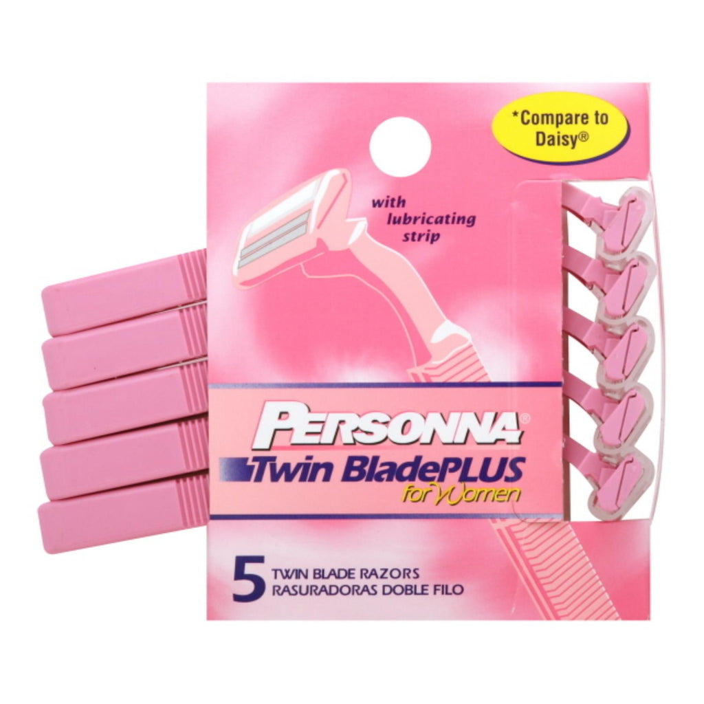 Personna Razor Blades - Twin Blade Plus - 5 Pack - Lakehouse Foods