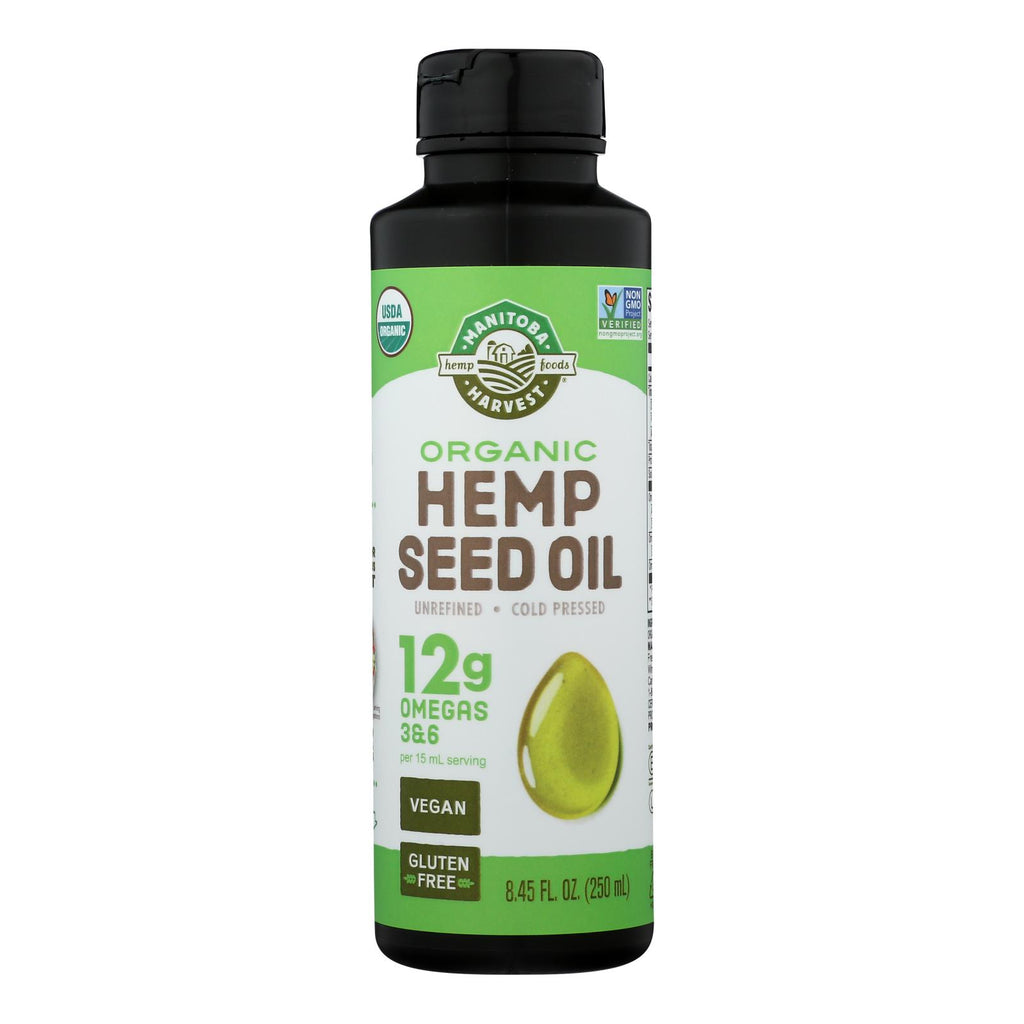Manitoba Harvest Organic Hemp Oil  - 1 Each - 8.4 Fz - Lakehouse Foods