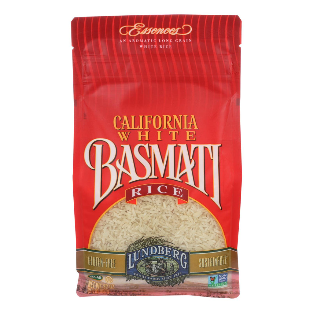 Lundberg Family Farms California Basmati White Rice - Case Of 6 - 2 Lb. - Lakehouse Foods