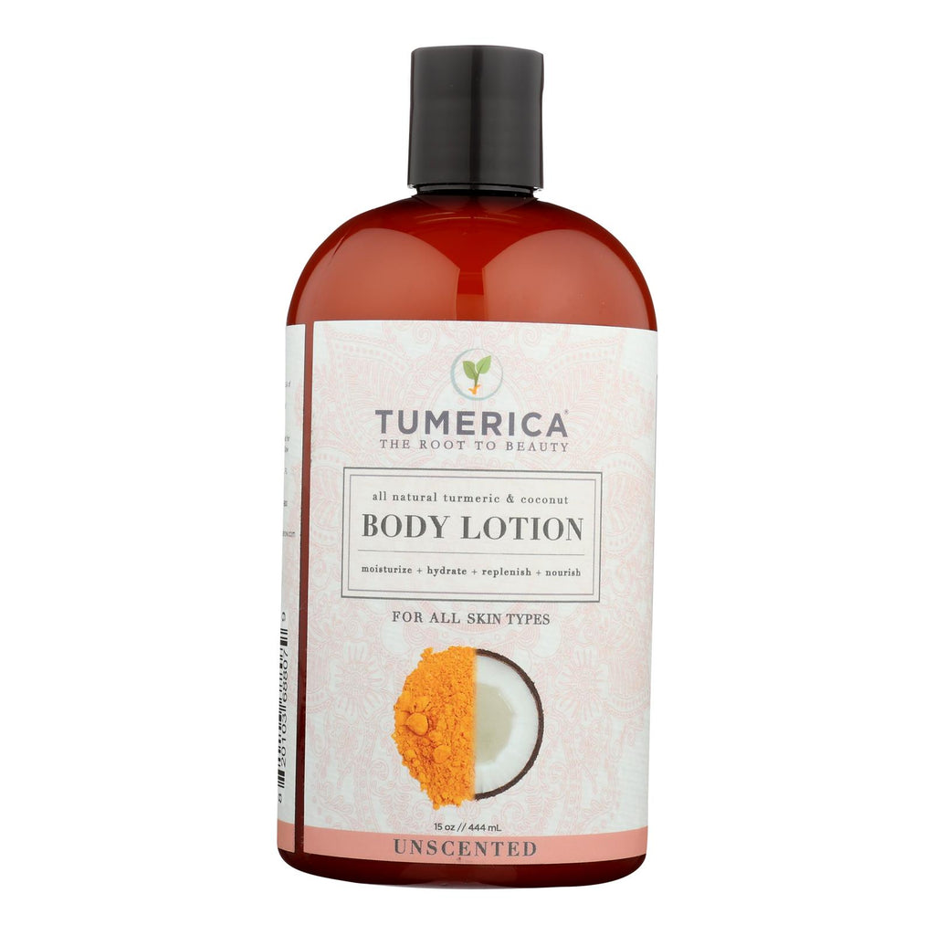 Tumerica Hand And Body Lotion - Moisturizing - Unscented - 15 Oz - Lakehouse Foods