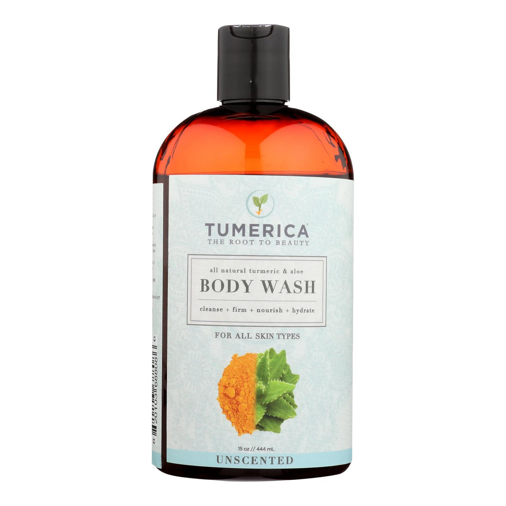 Tumerica Body Wash - Unscented - 15 Oz - Lakehouse Foods