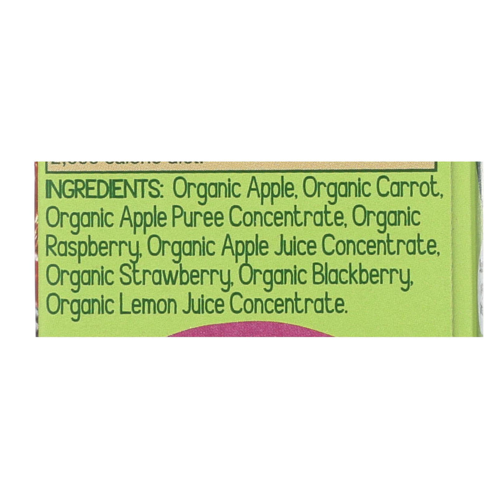 Gogo Squeez Bolder Berry Organic Fruit & Veggiez On The Go - Case Of 12 - 4-3.2 Oz - Lakehouse Foods