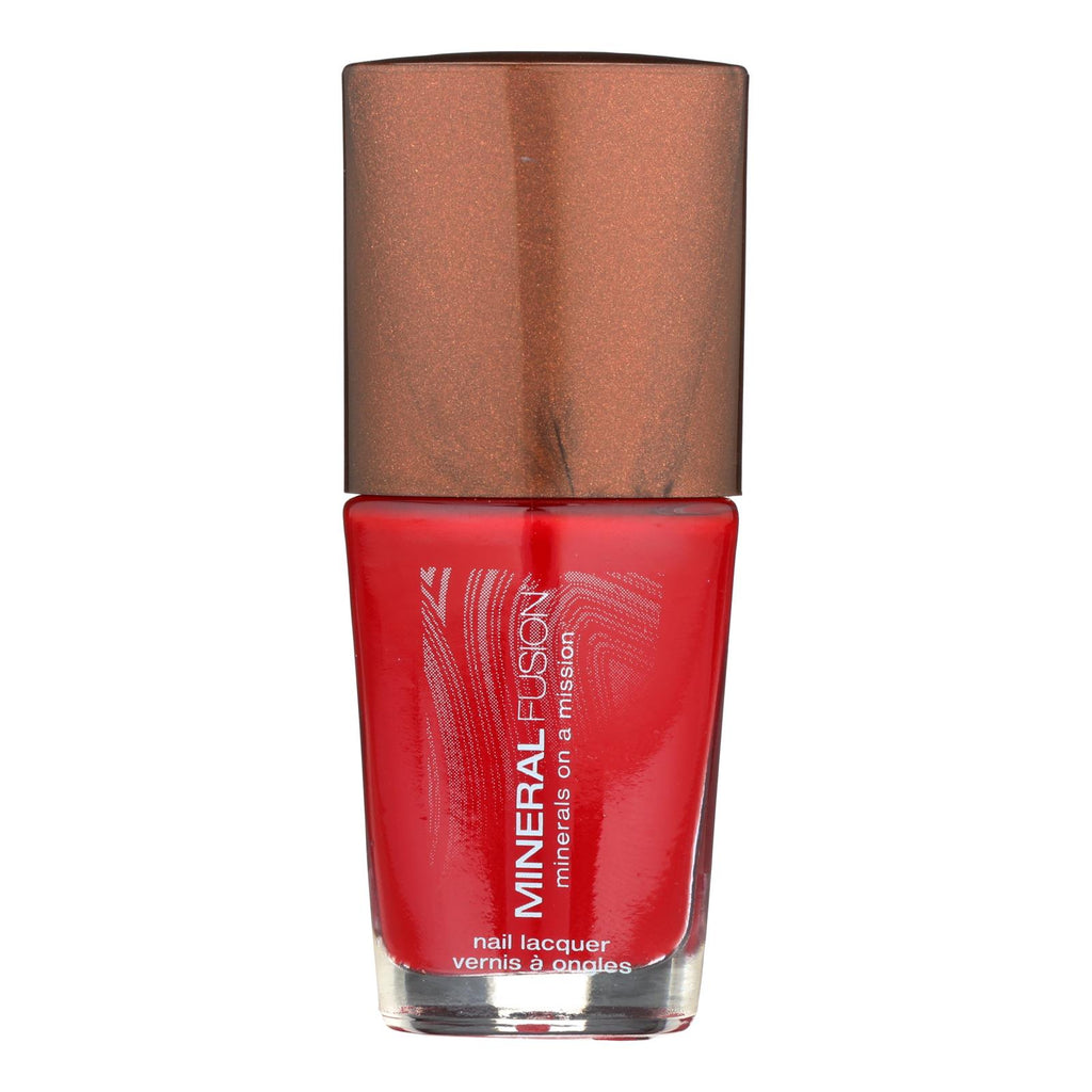 Mineral Fusion - Nail Polish - Crimson Clay - 0.33 Oz. - Lakehouse Foods