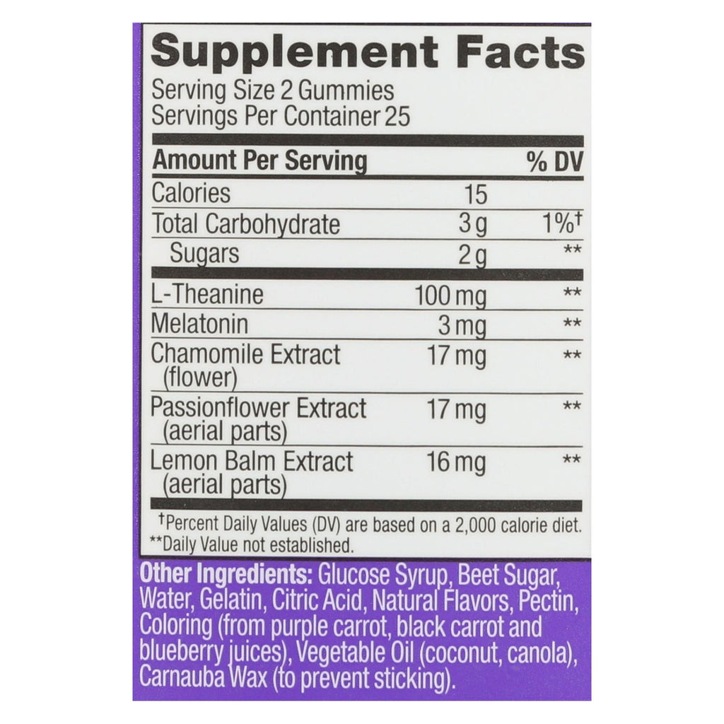 Olly - Supp Restful Sleep Blkbry - 1 Each - 50 Ct - Lakehouse Foods