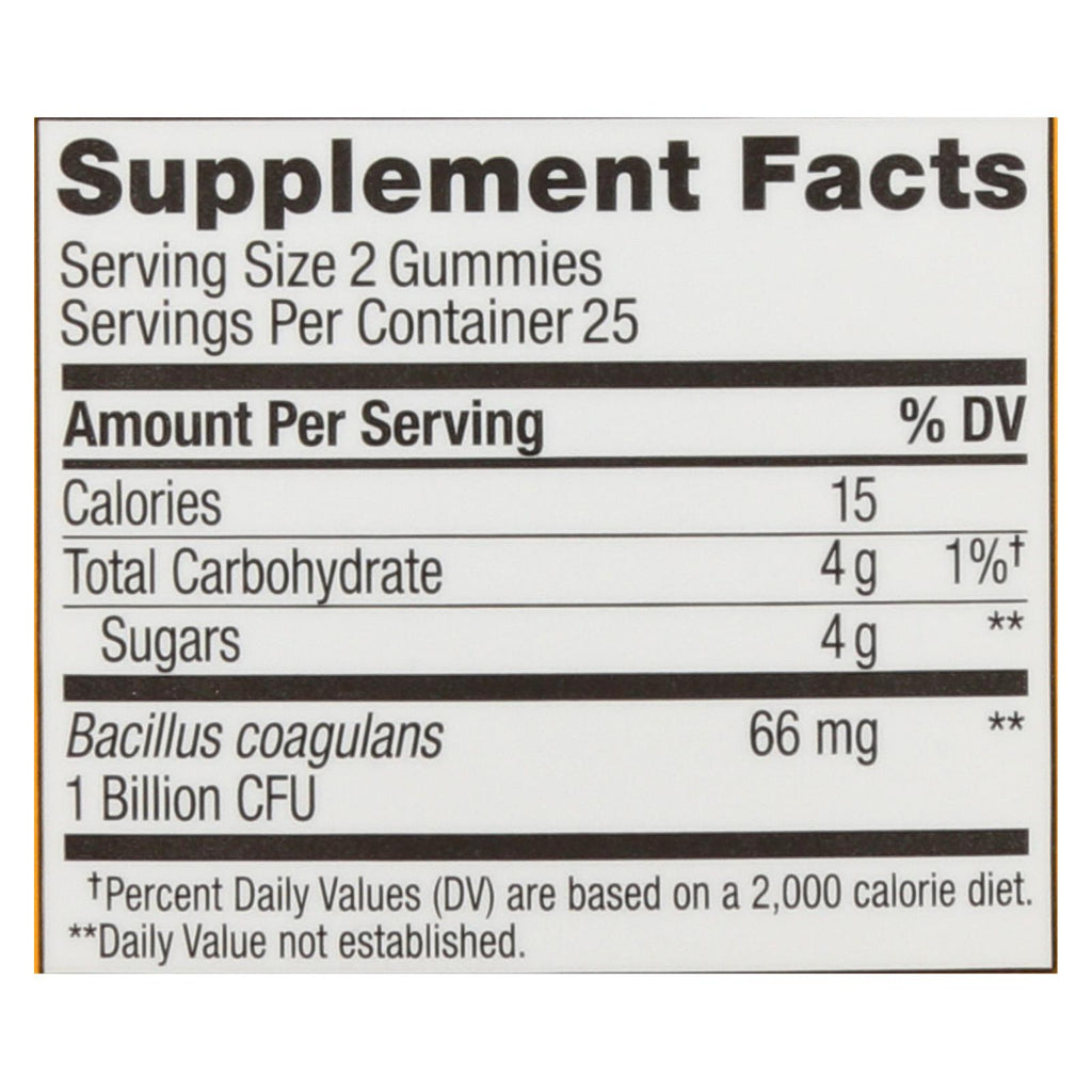 Olly - Supp Probiotic Tropical Mango - 1 Each - 50 Ct - Lakehouse Foods