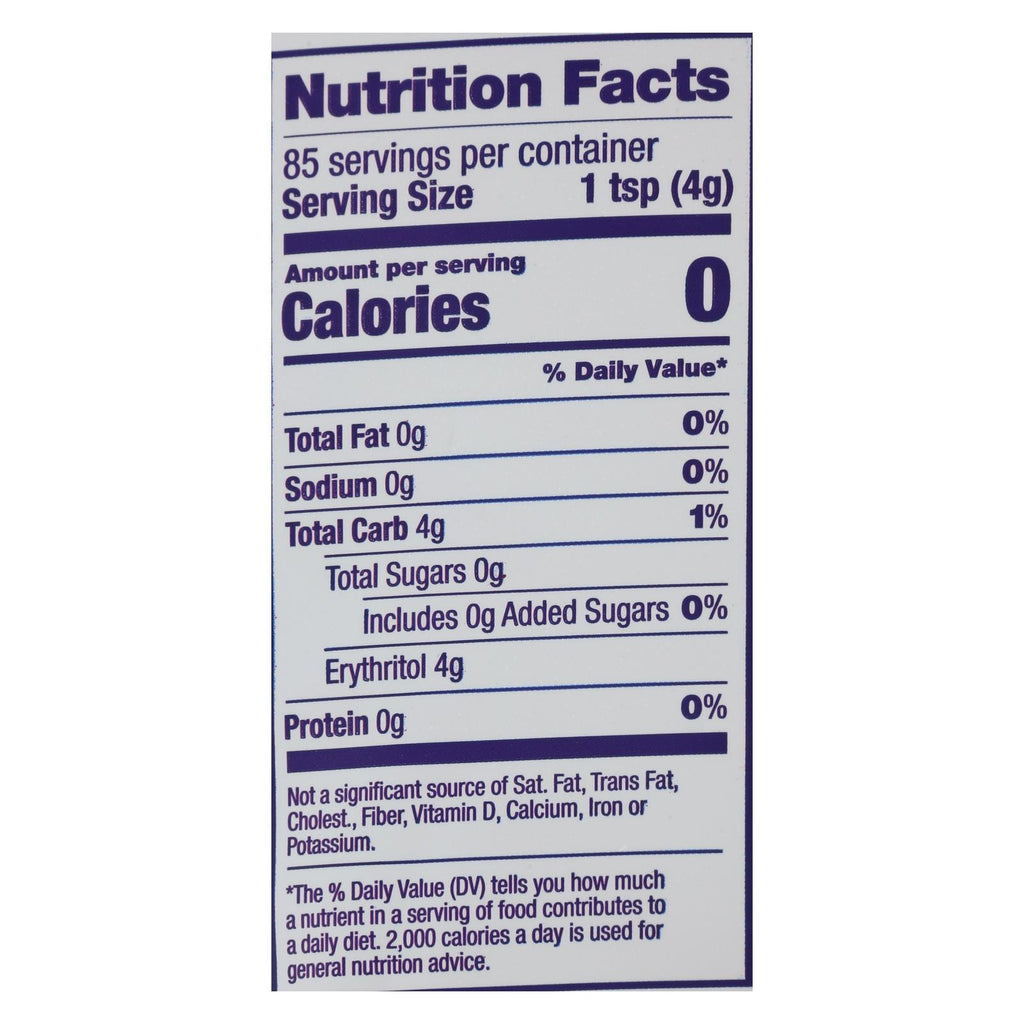 Swerve® The Ultimate Sugar Replacement - Case Of 6 - 12 Oz - Lakehouse Foods