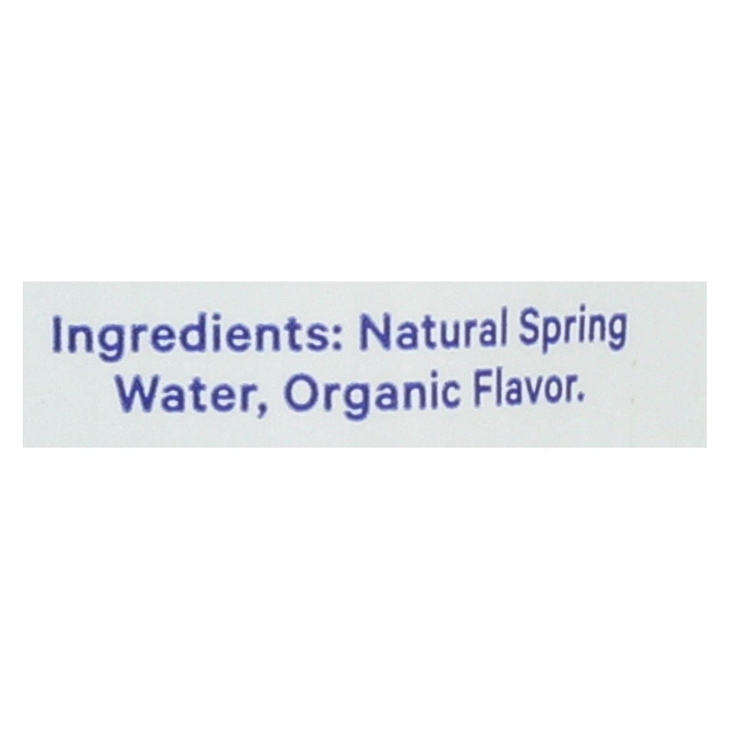 Flow Alkaline Spring Water Organic Strawberry + Rose - Case Of 12 - 500 Ml - Lakehouse Foods