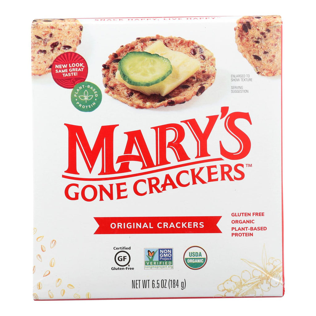 Mary's Gone Original Crackers  - Case Of 6 - 6.5 Oz - Lakehouse Foods