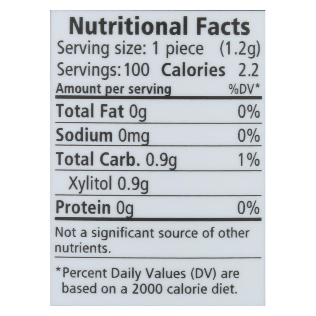 Spry - Chewing Gum Bubble - 1 Each - 100 Ct - Lakehouse Foods