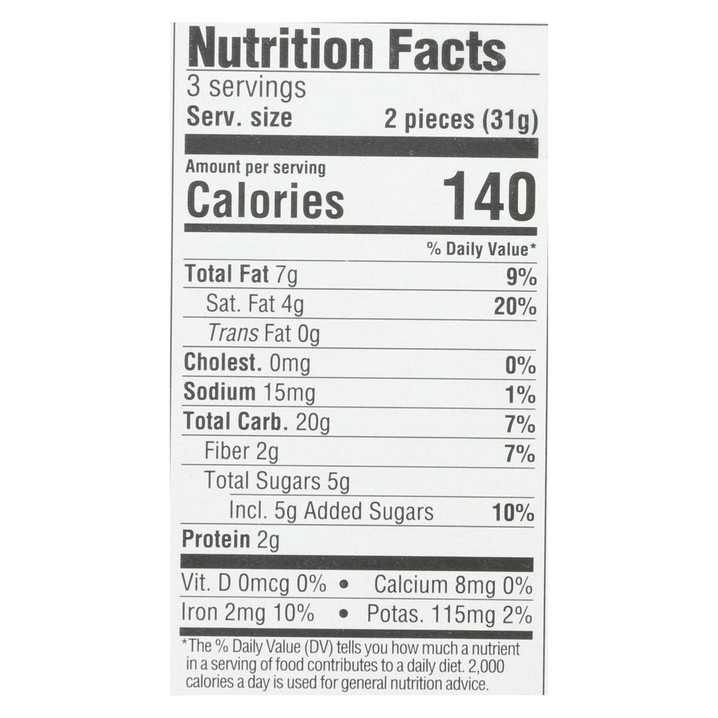 Lundberg Family Farms - Stackers Dark Chocolate - Case Of 6 - 3.3 Oz - Lakehouse Foods