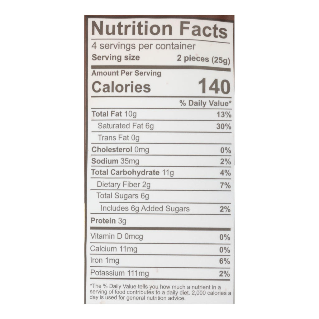 Emmy's Organics - Bites Chocolate Cvrd Peanut Butter - Case Of 6 - 3.5 Oz - Lakehouse Foods