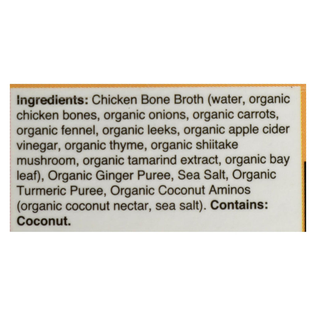Kettle And Fire - Bone Broth Trmc Ginger Chicken - Case Of 6 - 16.9 Oz - Lakehouse Foods