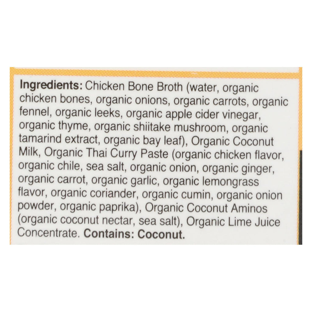 Kettle And Fire - Bone Broth Cnutcury-lime - Case Of 6 - 16.9 Oz - Lakehouse Foods
