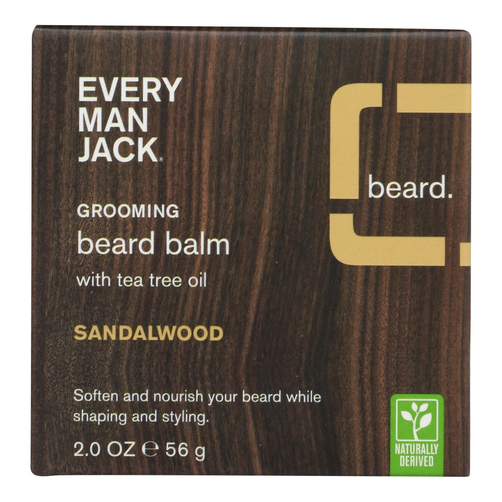 Every Man Jack - Beard Balm Sandalwood - 1 Each - 2 Oz - Lakehouse Foods