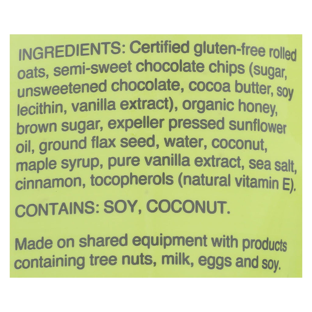 Jessica's Natural Foods Gluten Free Chocolate Chip Granola  - Case Of 12 - 11 Oz - Lakehouse Foods